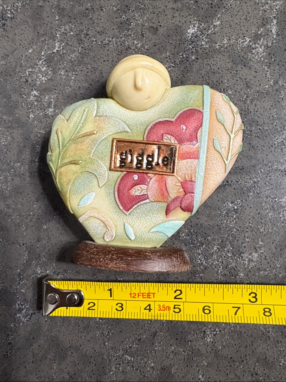 Take Heart “Giggle” Heart Sculpture by Karen Hahn - Picture 7 of 10